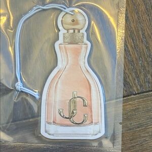 JC Pink Perfume Bottle Air Freshener